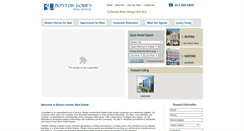 Desktop Screenshot of bostonhomes.net