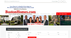 Desktop Screenshot of bostonhomes.com